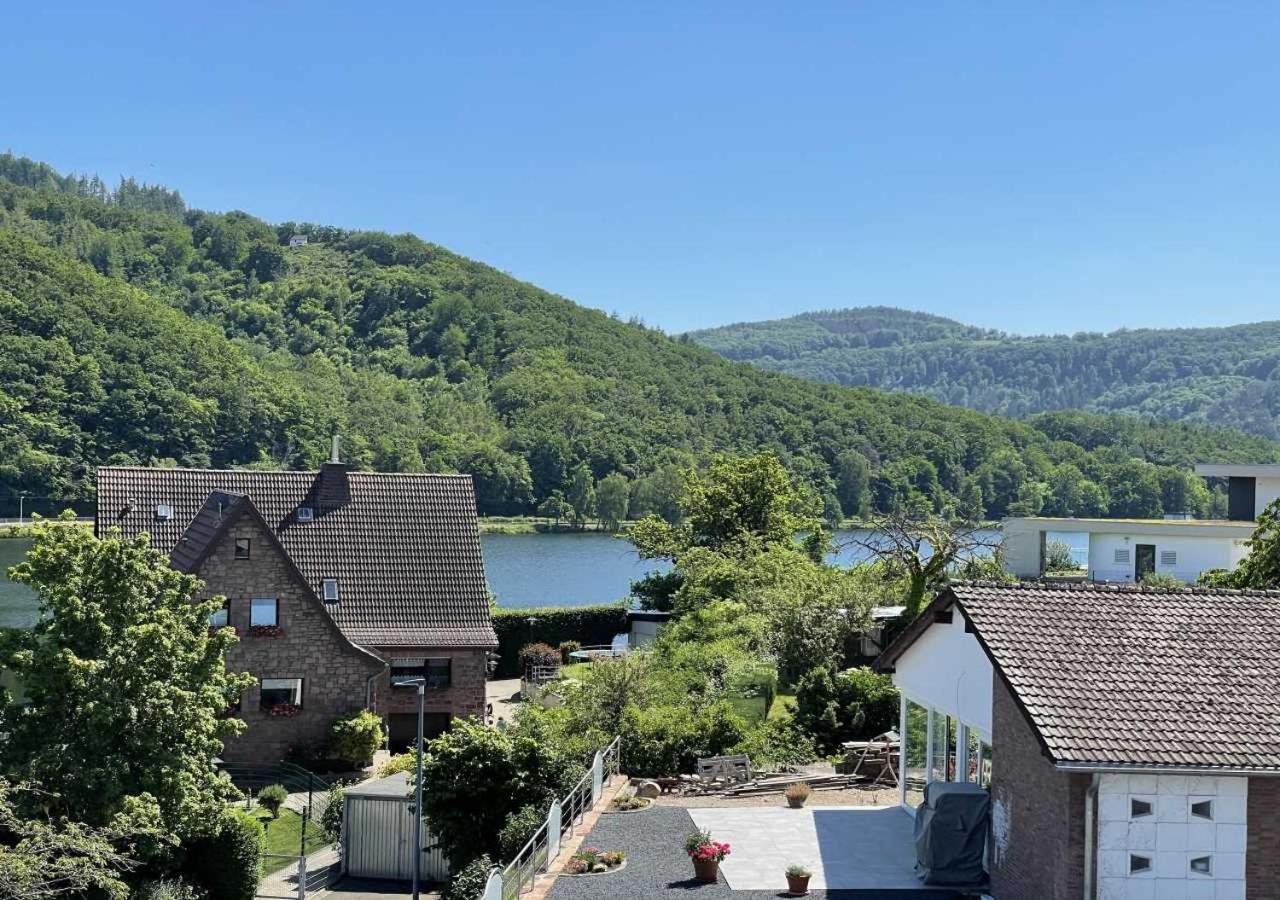 Hotel Haus Seeblick Apartments Am See Obermaubach Exterior foto